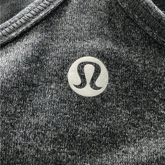 Lululemon Power Pose Tank Light Support For A/B Cup Heathered Black - Picture 11 of 15